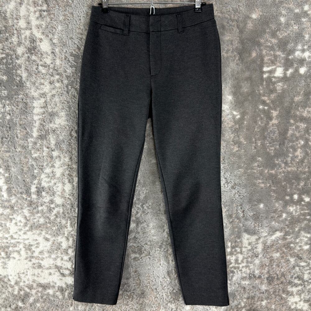 Kut From The Kloth Size S Career Minimalist Casual Pants Gray Stretch
